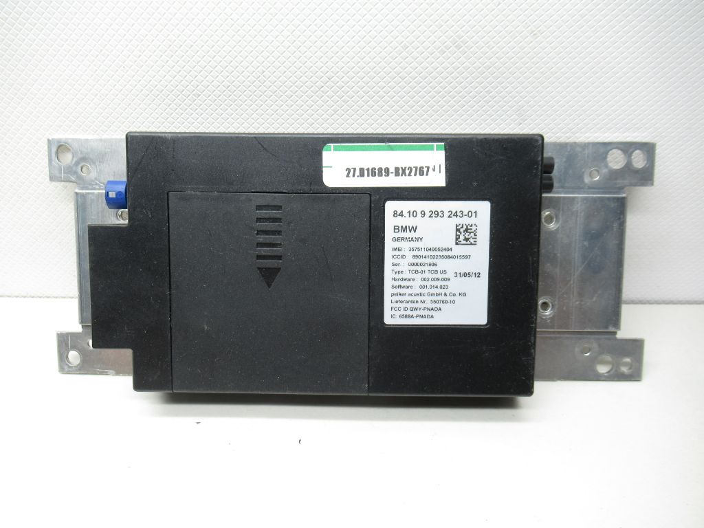 2012-2020 BMW M6 Telematics Communication Control Module 84109293243 OEM