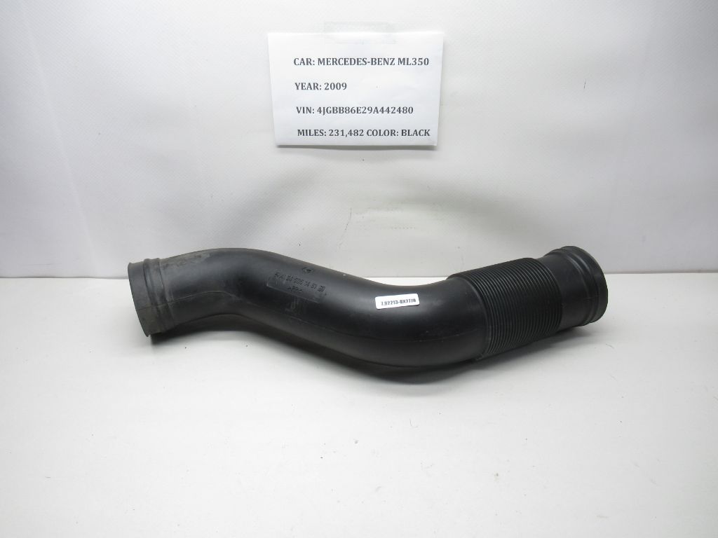 2006-2012 Mercedes ML350 Front Right Air Intake Duct Pipe Hose A1645051461 OEM