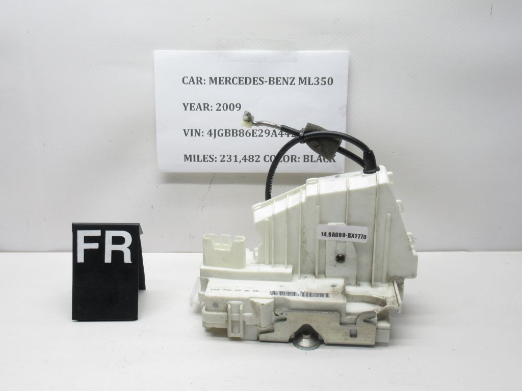 2006-2012 Mercedes ML350 Front Right Door Lock Latch Actuator 1697202835 OEM