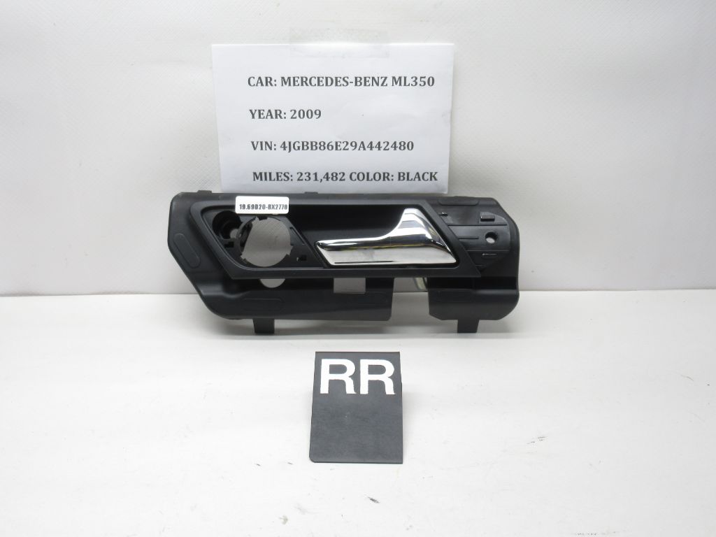 2006-2012 Mercedes ML350 Rear Right Interior Door Handle 1647602461 OEM