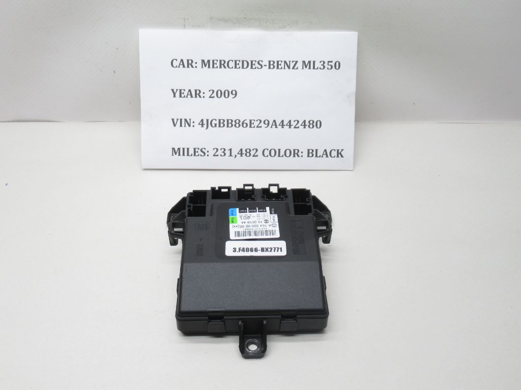 09 - 10 Mercedes ML350 Front Right Side Door Control Module A1648209885 OEM