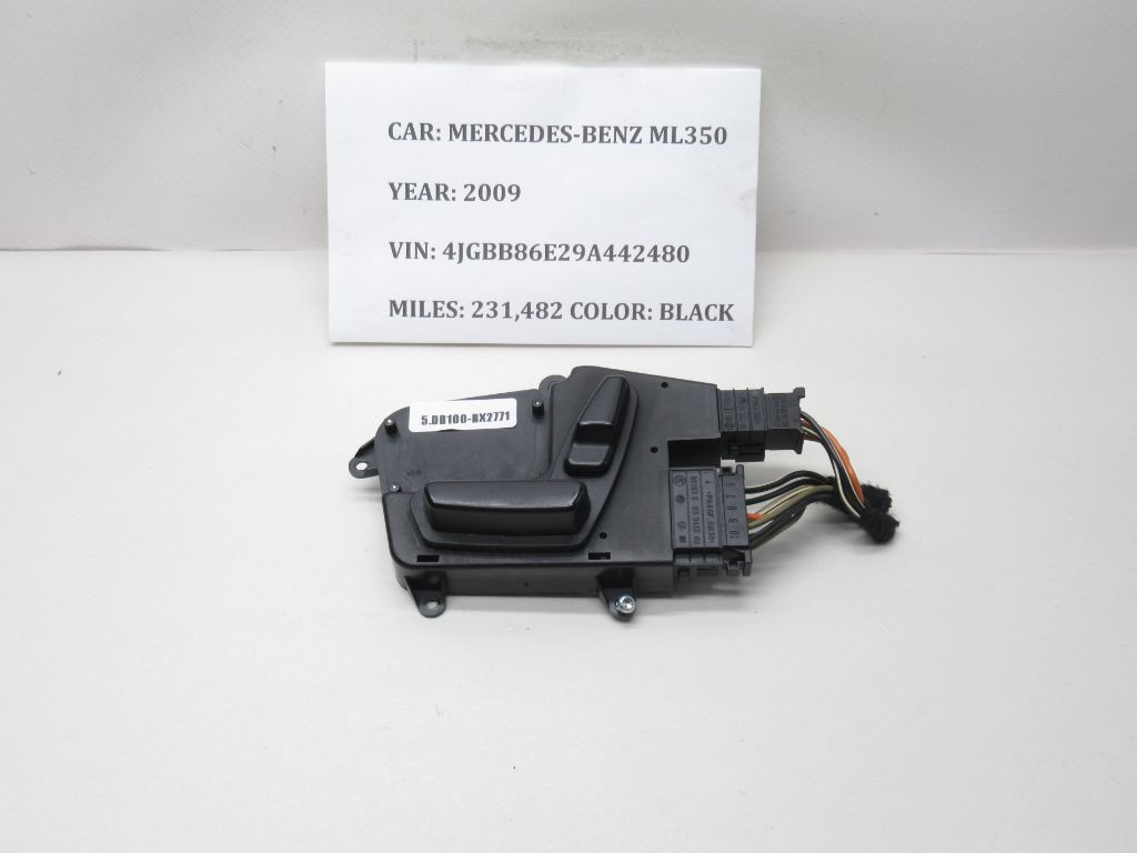 2006 - 2011 Mercedes ML350 Driver Left Seat Control Module A1648201310 OEM