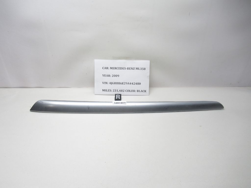 06-11 Mercedes ML350 Rear Right Side Door Panel Trim A1647300822 OEM