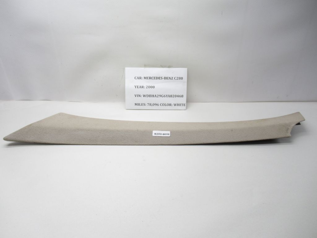 1998 -  2000 Mercedes C220 C280 W202 A Pillar Trim 2026920189 OEM