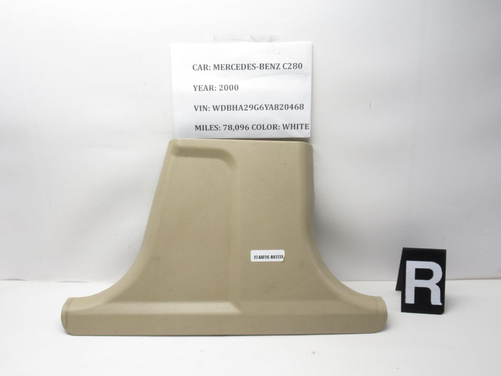 97-00 Mercedes Benz C280 Right B Pillar Lower Trim Panel Cover 2026902430 OEM