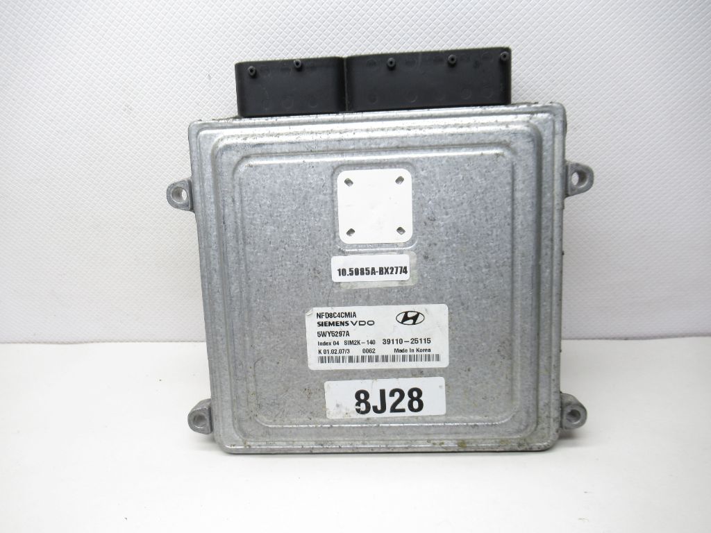 2006-2008 Hyundai Sonata Engine Control Module Unit ECM 39110-25115 OEM