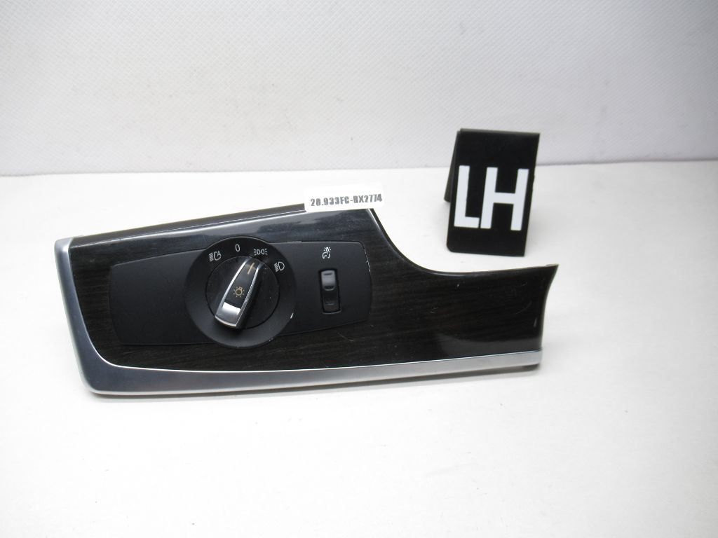 2011-2016 BMW 535i Left Hand Headlight Head Lamp Control Switch 9204068 OEM