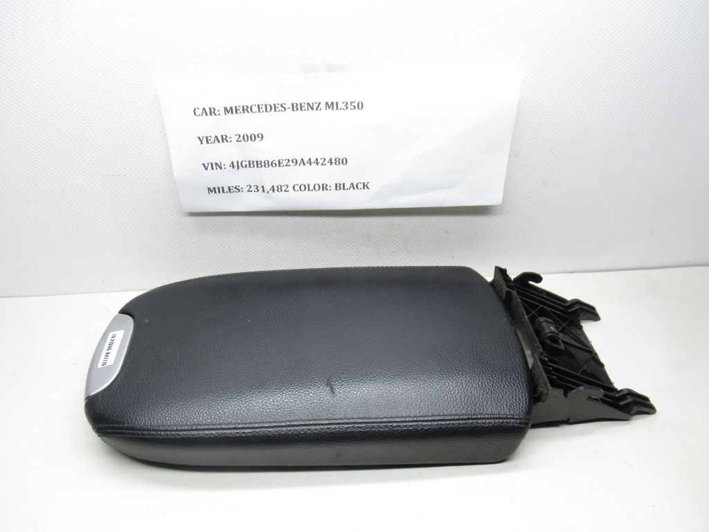 06-12 Mercedes ML350 Center Console Armrest Storage Door Lid A164800251 OEM