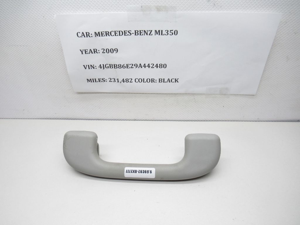 2006 - 2012 Mercedes-Benz ML350 Front Left Roof Grab Handle A1648100354 OEM