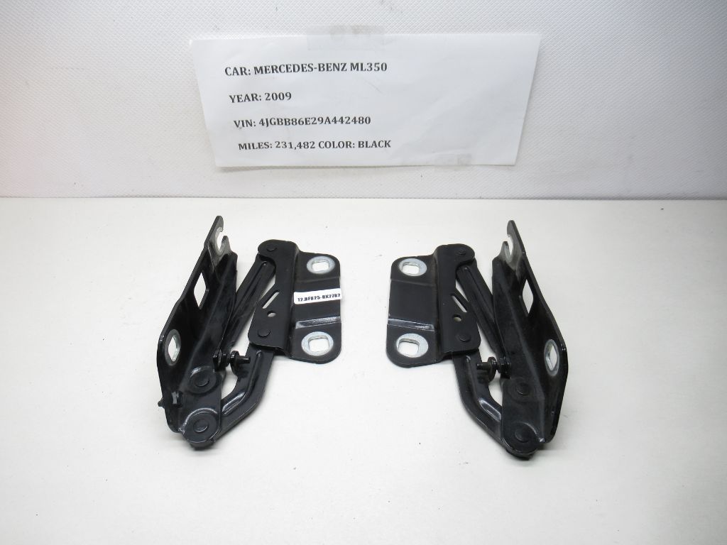 2006 - 2012 Mercedes-Benz ML350 Hood Hinge Brackets Left & Right A2518800128 OEM