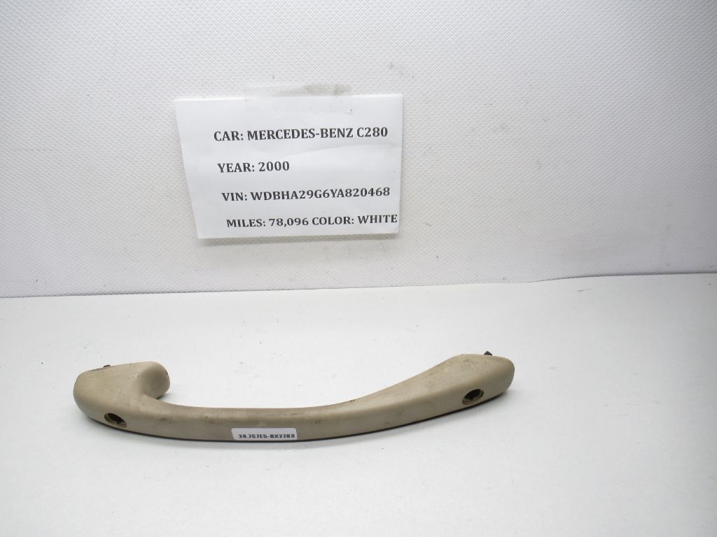 1994-2000 Mercedes-Benz  C280 Right Front  Roof Grab Grip Handle A202810251 OEM