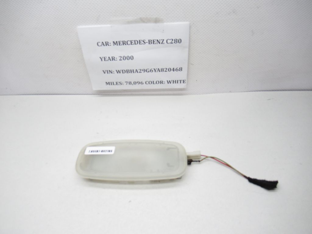 98-02 Mercedes C280 Rear Overhead Dome Reading Light 2028200401 OEM