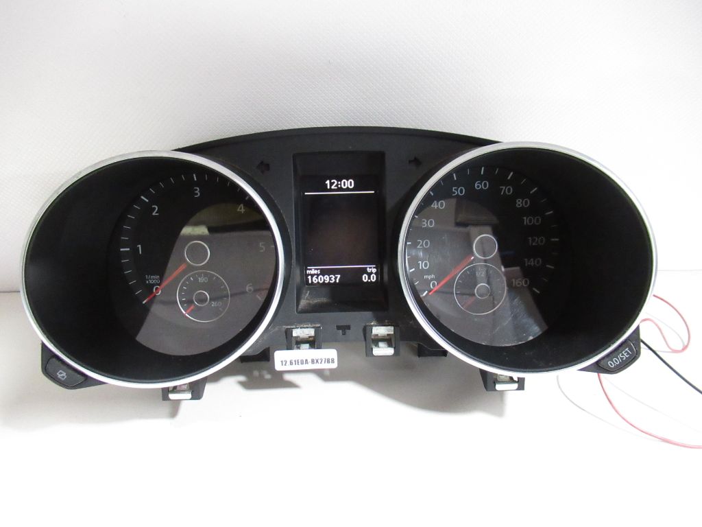 2009-2012 Volkswagen Golf Speedometer Instrument Cluster A2C53345492 OEM