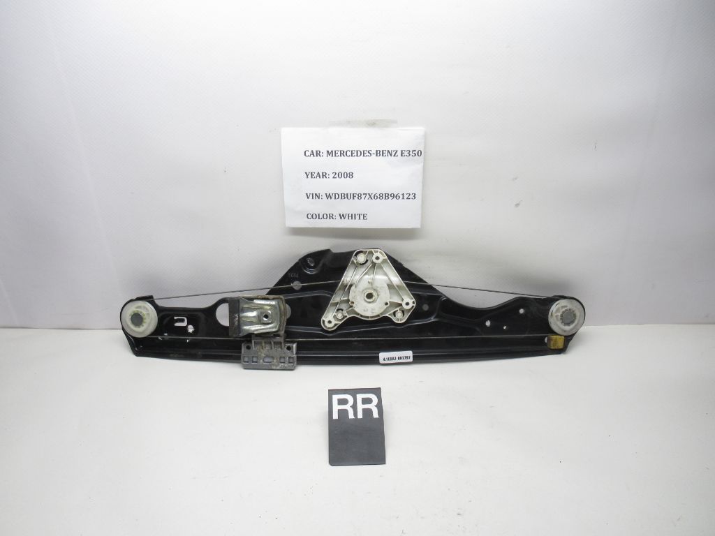 03-09 Mercedes-Benz E350 Rear Right Side Door Window Regulator A2117300246 OEM