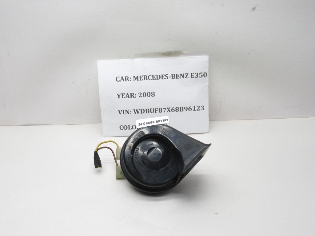 2006-2008 Mercedes-Benz E350 Low Horn Signal 703881157 OEM