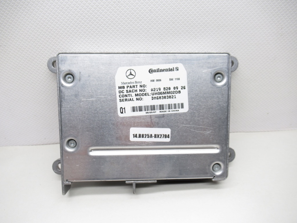 2006-2009 Mercedes SL500 Communication Control Module A2198200926 OEM