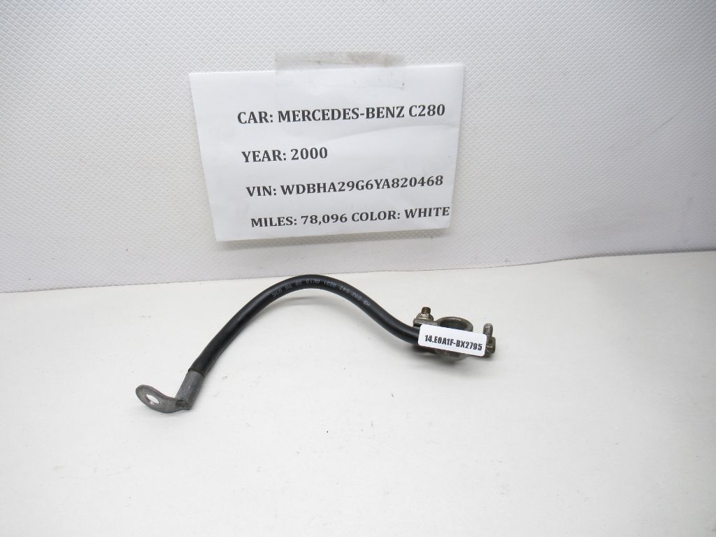 1994-2000 Mercedes-Benz C280 Convertible Negative Battery Cable 2025400231 OEM