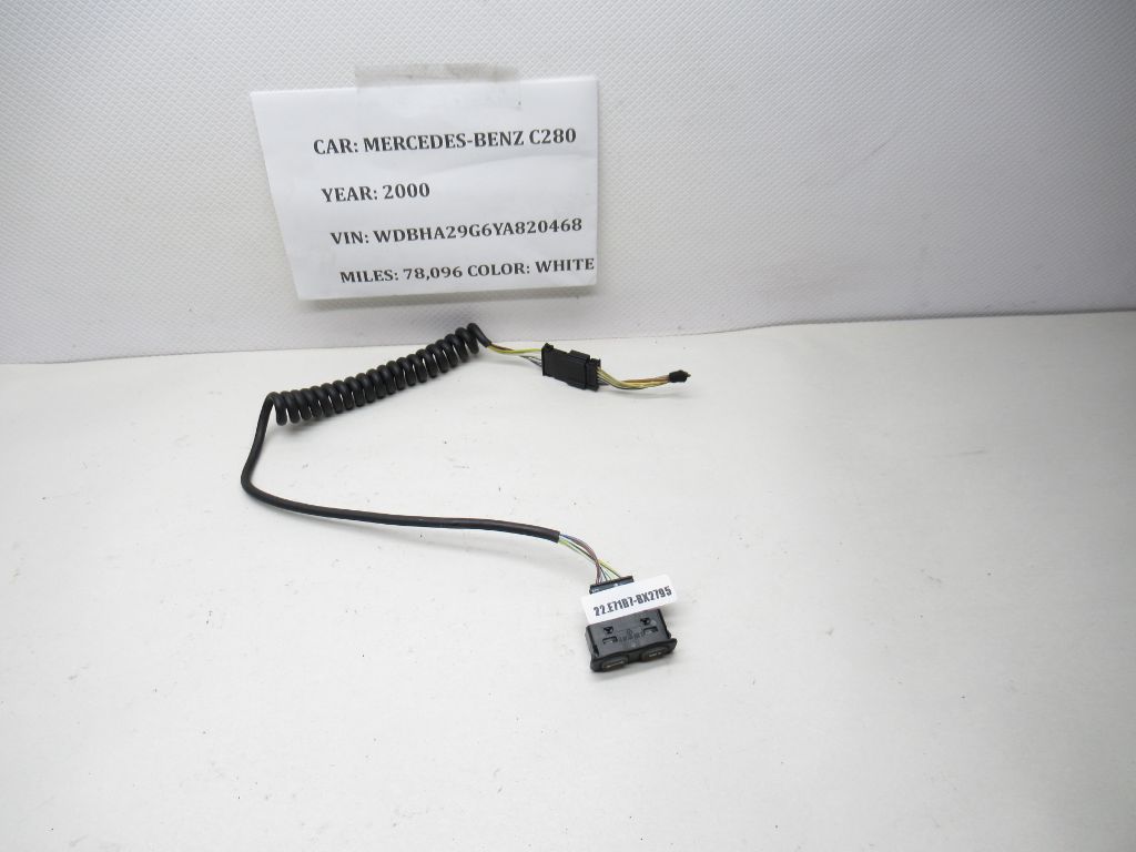 1994-2000 Mercedes-Benz C280 Center Console Info Service Switch A2208215651 OEM