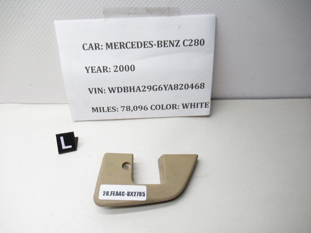 1994-2000 Mercedes-Benz C280 Left Door Lock Latch Cover Trim A2107230124 OEM