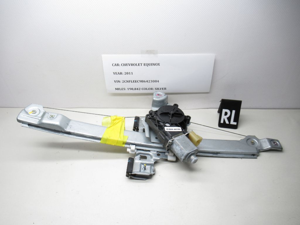 2010-2017 Chevrolet Equinox Rear Left Window Regulator W/ Motor 0130822709 OEM