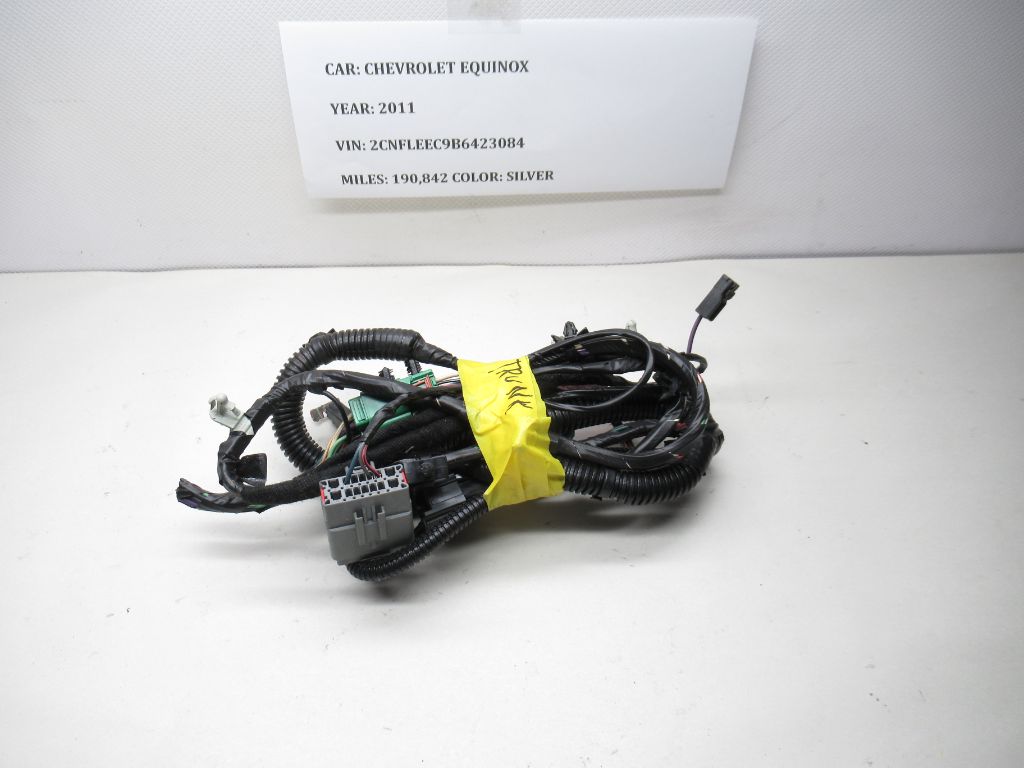 2010-2017 Chevrolet Equinox Trunk Liftgate Wire Wiring Harness 22796562 OEM