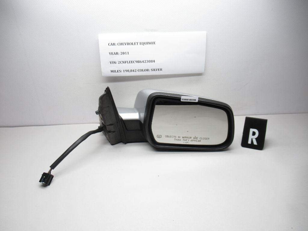 2010-2011 Chevrolet Equinox Right View Power Door Mirror 20858722 OEM