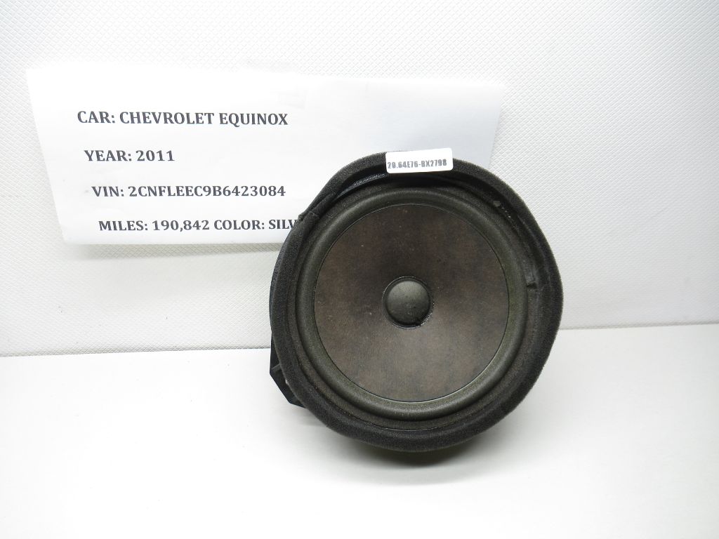 2010-2017 Chevrolet Equinox Front Door Speaker 22759402 OEM