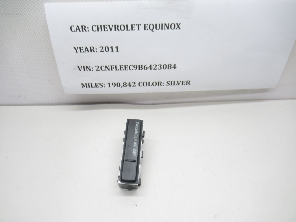 2010-2017 Chevrolet Equinox Occupant Indicator Switch 20846676 OEM