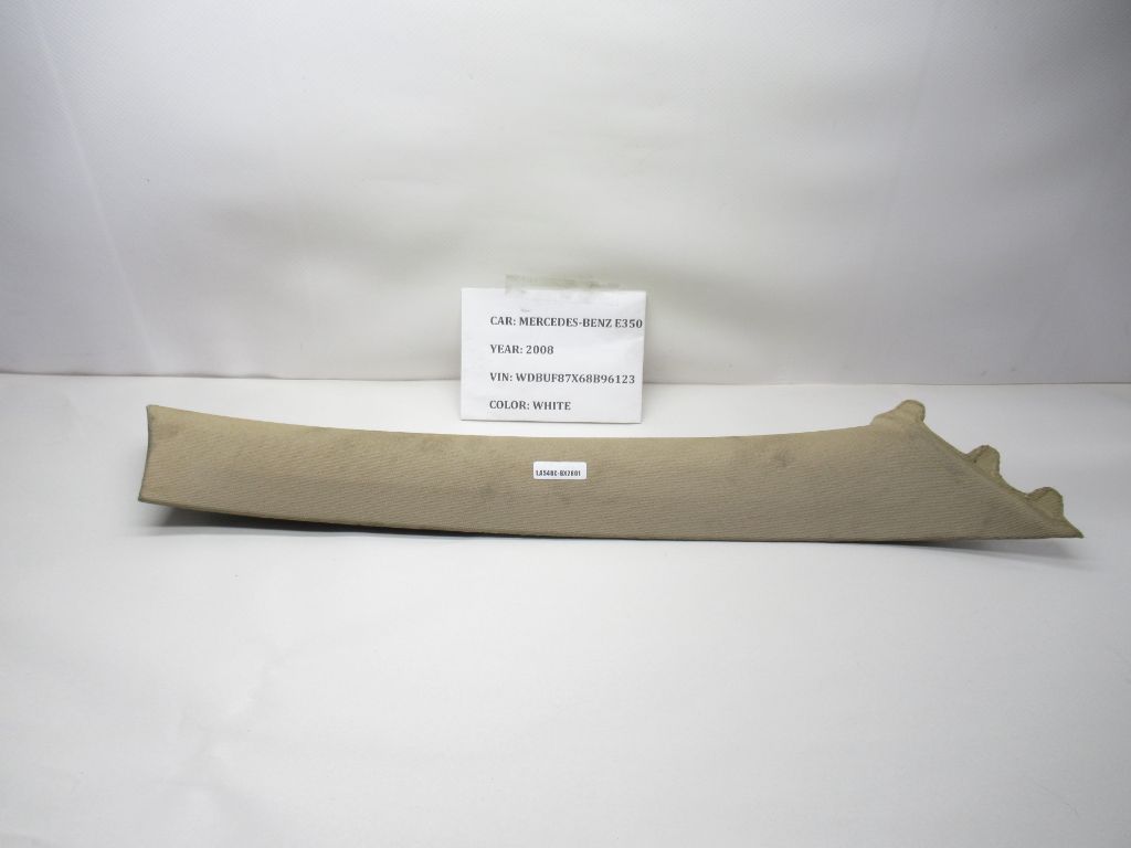 03-09 Mercedes E350 E550 Front Right Interior Trim Panel APillar A2116900425 OEM