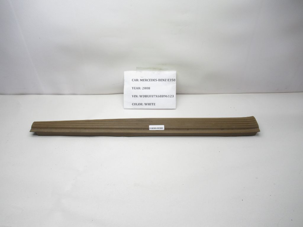 2007-2009 Mercedes E350 Front Left Sill Scuff Plate Trim A2116805135 OEM