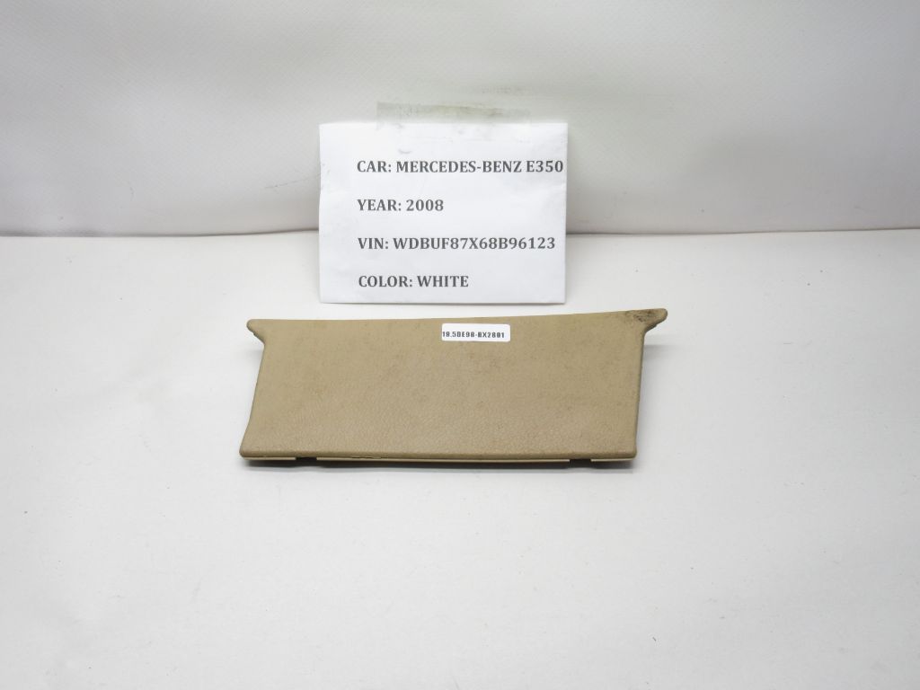 06-09 Mercedes E350 Front Right Door Armrest Cover Trim Panel A2117270228 OEM