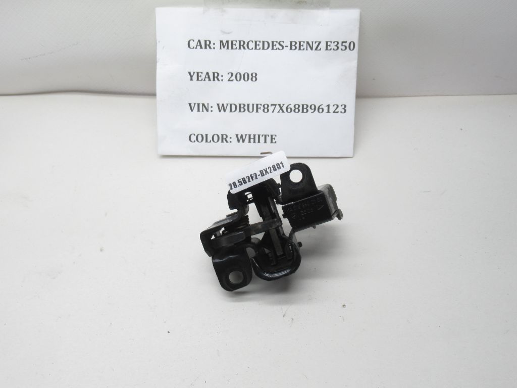 06-09 Mercedes Benz E350 Hood Safety Lock Catch Latch A2198800160 OEM