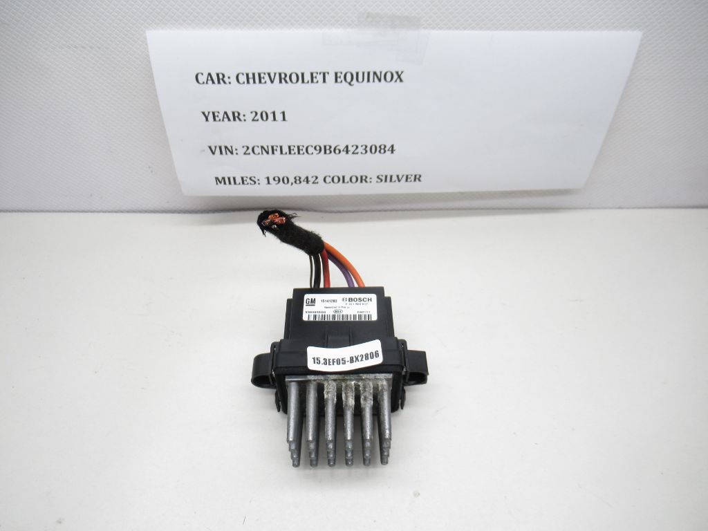 2007-2011 Chevrolet Equinox Heater Blower Motor Resistor Module 15141283 OEM