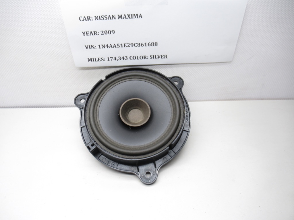 2009-2011 Nissan Maxima Driver Rear Back Door Audio Speaker 28156-JA00A OEM