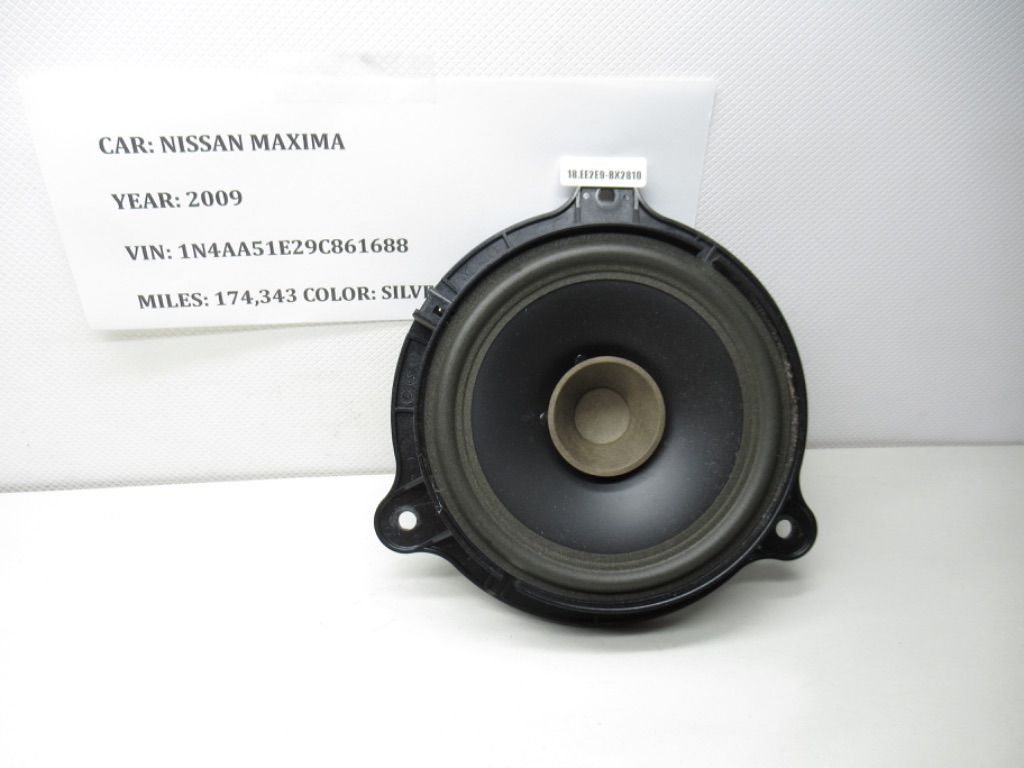 2009-2011 Nissan Maxima Driver Rear Back Door Audio Speaker 28156-JA00A OEM