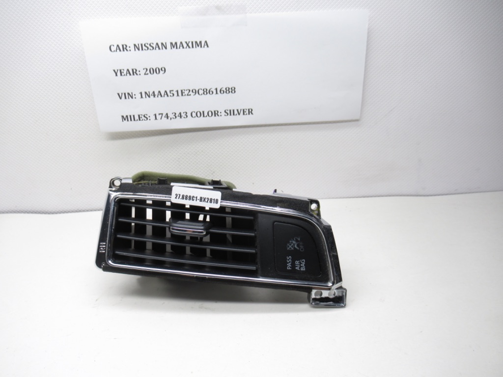 2009-2014 Nissan Maxima Right Side AC Vent 687509N00A OEM