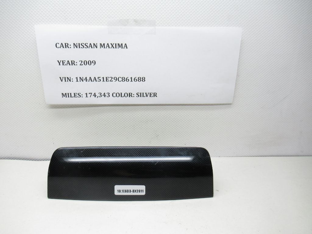 2009-2011 Nissan Maxima Center Console Rear Trim Cover Panel 68260-9N00A OEM