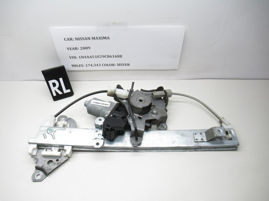 2009-2014 Nissan Maxima Rear Left Window Motor Regulator 82721JA000 OEM