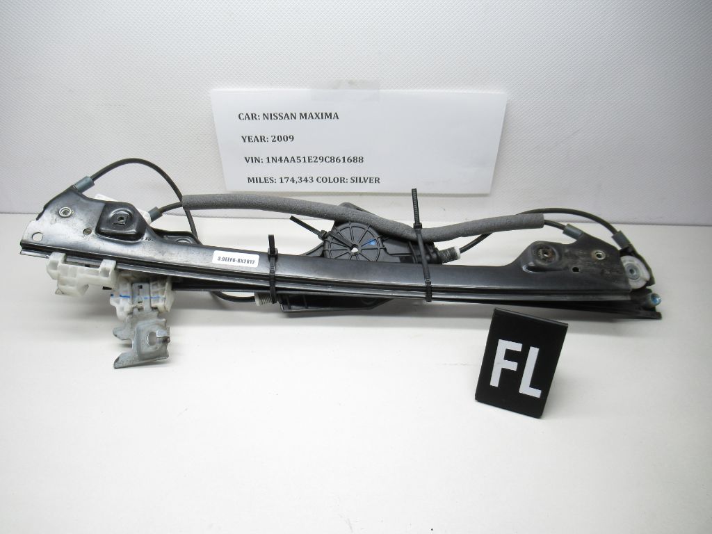 2009-2014 Nissan Maxima Front Left Power Window Regulator 807219DH1A OEM