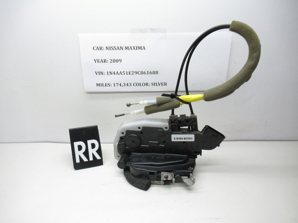 2007-2012 Nissan Maxima Rear Right Door Lock Latch Actuator 9N450KJ OEM
