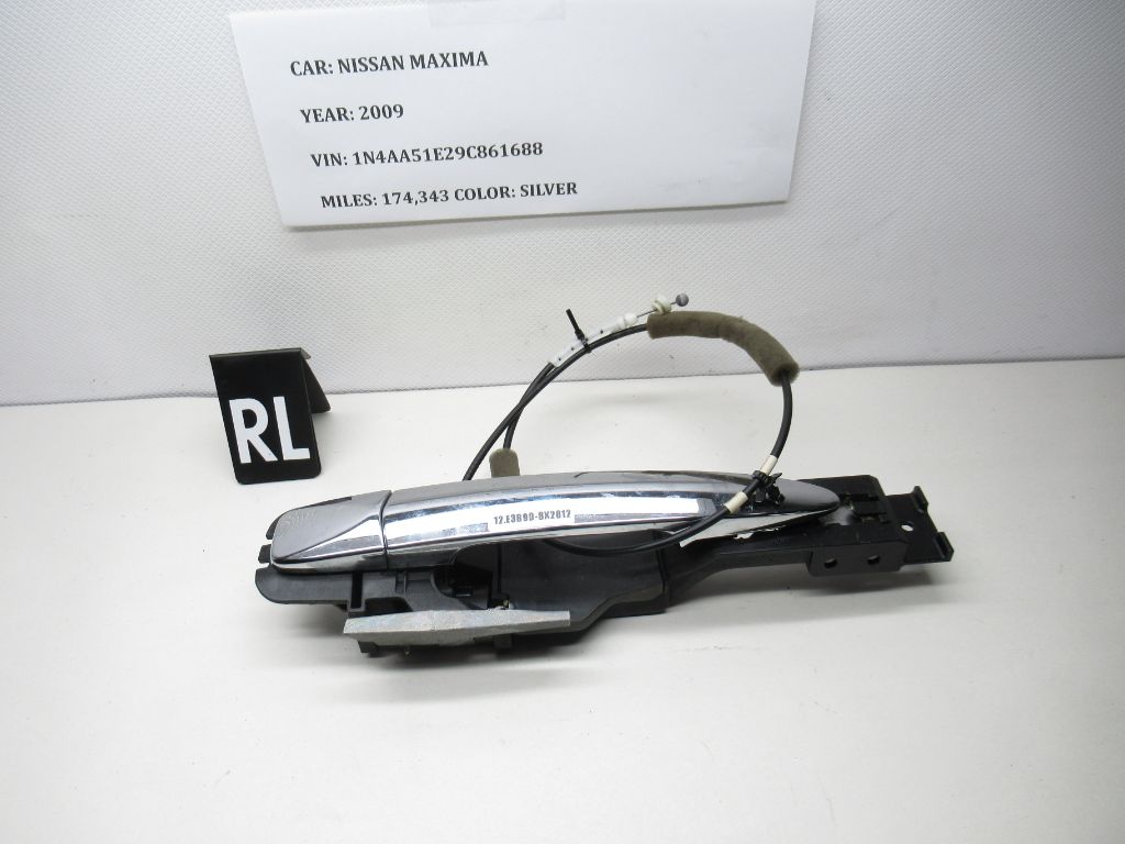 2009-2014 Nissan Maxima Rear Left Exterior Door Handle 826409N00A OEM