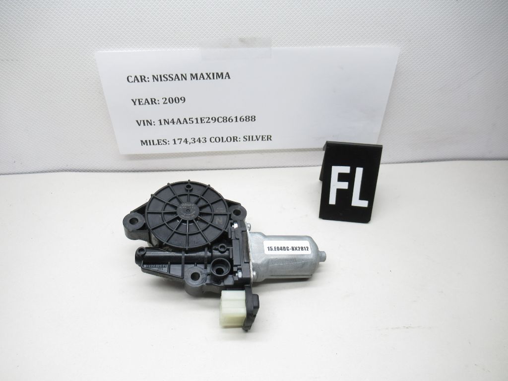 2009-2014 Nissan Maxima Front Left Window Regulator Motor 062040-3113 OEM