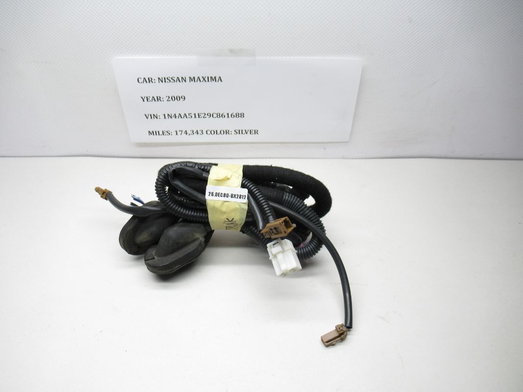 2009-2014 Nissan Maxima Trunk Lid Wire Harness 240159N00A OEM