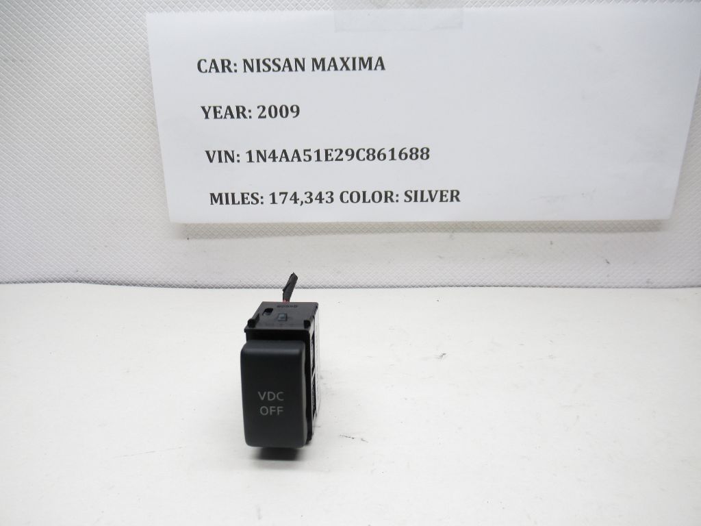 2009-2011 Nissan Maxima Vehicle Dynamic Control Off Switch 25145-JA01A OEM