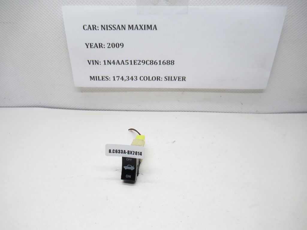 2009-2014 Nissan Maxima Trunk Opener Boot Release Switch ON/OFF 25380-EG010 OEM