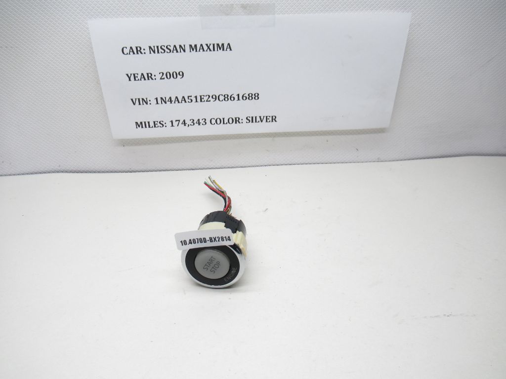 2009-2014 Nissan Maxima Push Button Ignition Start Stop Switch 25150-JA00A OEM