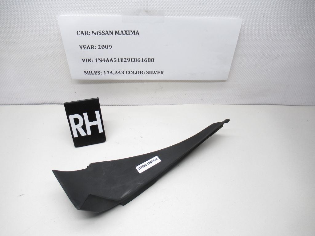 2009-2010 Nissan Maxima Drivers RH Cowl Extension Trim 66894-9N00A OEM