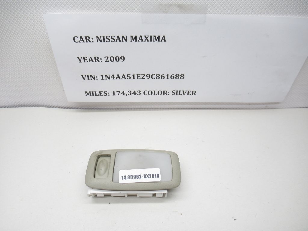 2009-2014 Nissan Maxima Interior Overhead Reading Light OEM