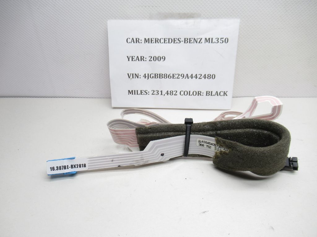 2008-2010 Mercedes-Benz ML350 Right Side Door Wire Harness A1645405706 OEM