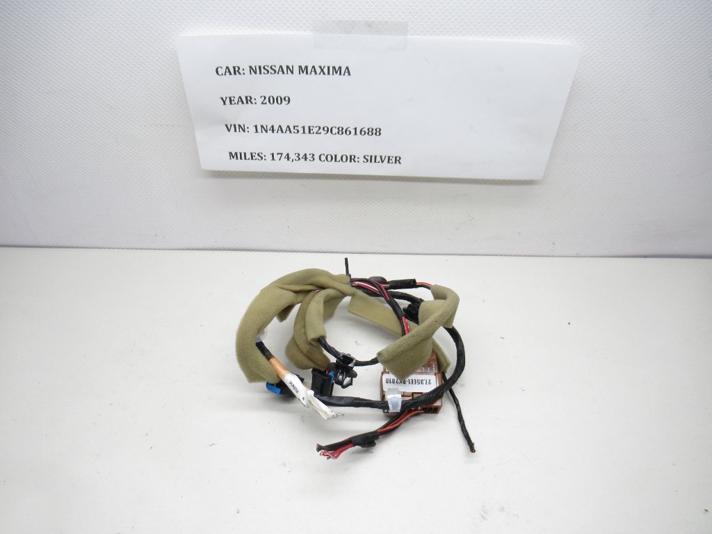 2009-2014 Nissan Maxima Center Console Wire Wiring Harness 240169N00A OEM